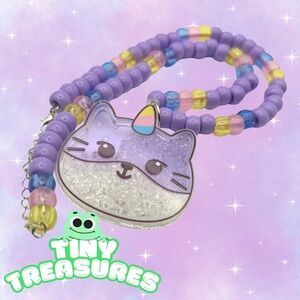 Adjustable + Upcycled Unicat Necklace